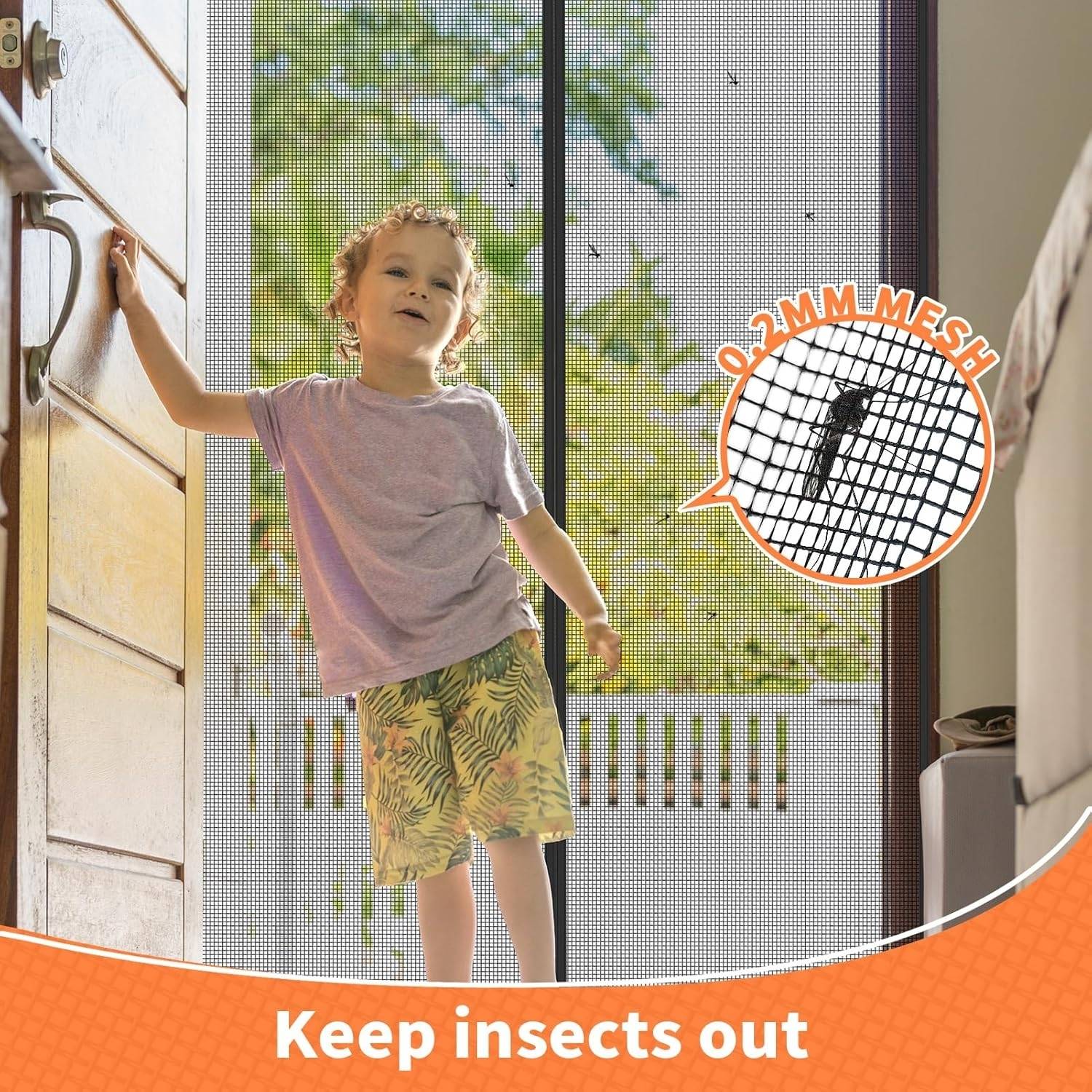 best magnetic mosquito nets for doors