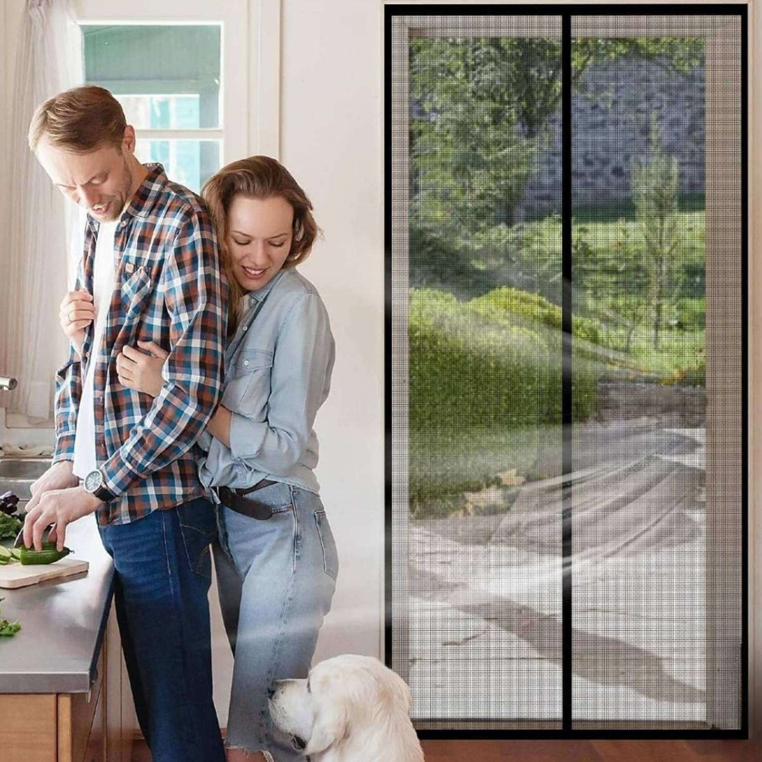 Magnetic Door Screen