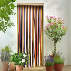 buy multi colour door curtain
